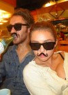 Miley Cyrus - Mustache in New Personal twitter Photo
